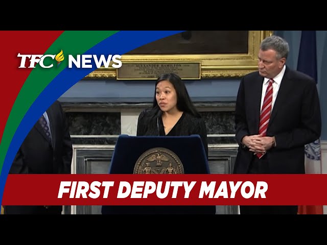 ⁣NYC Mayor Eric Adams promotes Fil-Am Deputy Mayor Maria Torres Springer to First Deputy Mayor