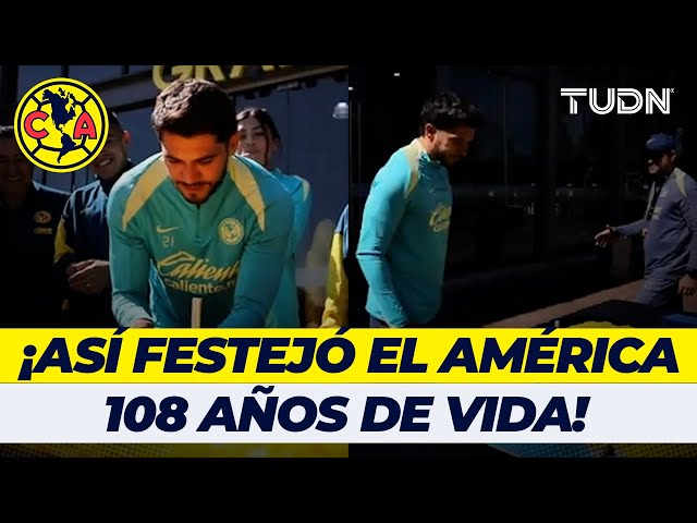 ⁣¡El Club AMÉRICA festejó en grande sus 108 años de HISTORIA en el futbol mexicano! | TUDN