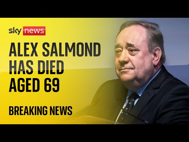 ⁣Former First Minister of Scotland Alex Salmond dies