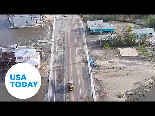 ⁣Hurricane Milton aftermath: Barrier islands assess damage | USA TODAY