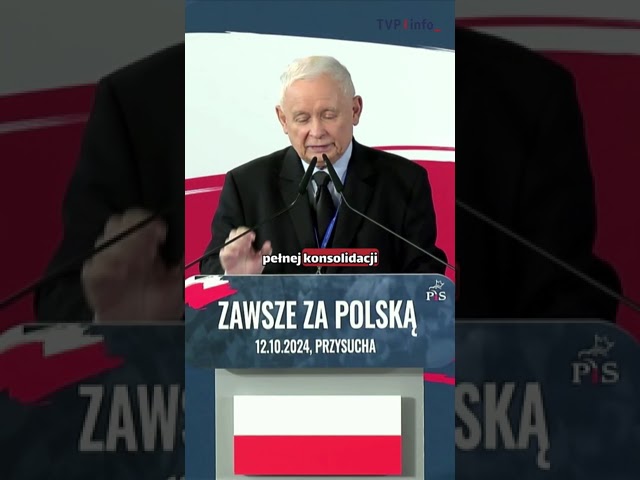 Kaczyński: w polityce trzeba mieć pamięć dobrą, ale krótką #polityka #polska #pis #shorts