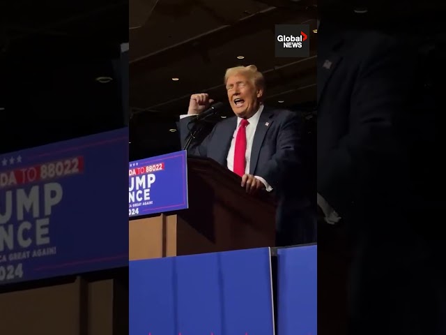 ⁣“Kamala, you’re fired!”: Trump pulls out ‘The Apprentice’ catch phrase at Reno rally