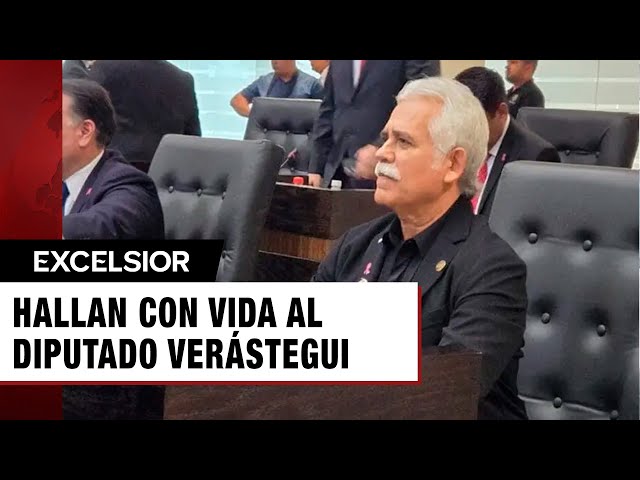 ⁣Hallan con vida al diputado Vicente Verástegui, secuestrado en Tamaulipas