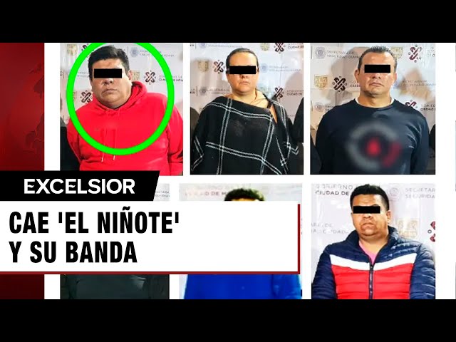 ⁣Cae 'El Niñote' y su banda; operaban en CTM Culhuacán, CDMX