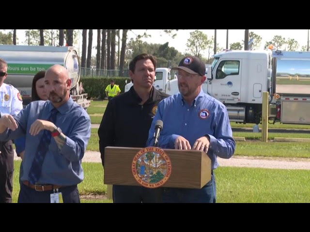 ⁣WATCH LIVE: Governor DeSantis news conference from Plant City