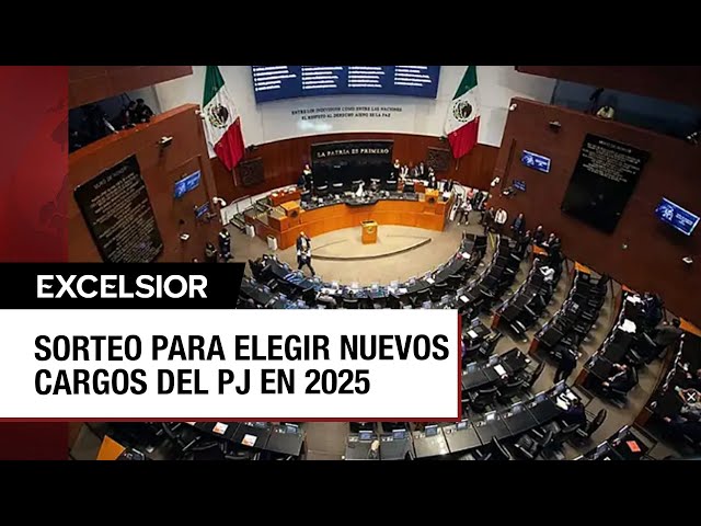 ⁣Senado decide hoy mediante sorteo la elección de jueces/ RESUMEN