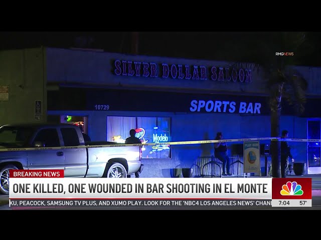 ⁣Person killed in sports bar shooting in El Monte