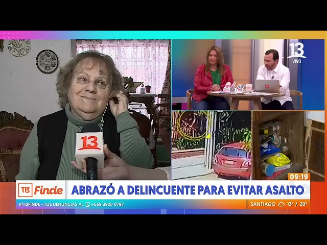 ⁣El testimonio del mujer que abrazó delincuente para evitar asalto