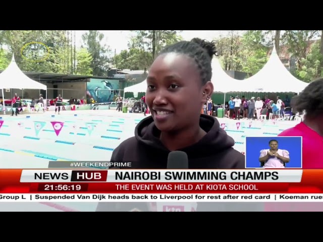 ⁣More than 400 swimmers take part in the Nairobi swimming championships