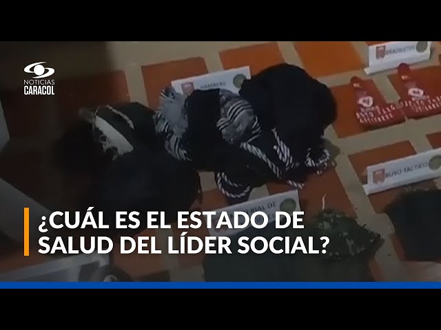 ⁣Líder social fue rescatado en El Bagre, Antioquia, en operativo contra integrante del Clan del Golfo