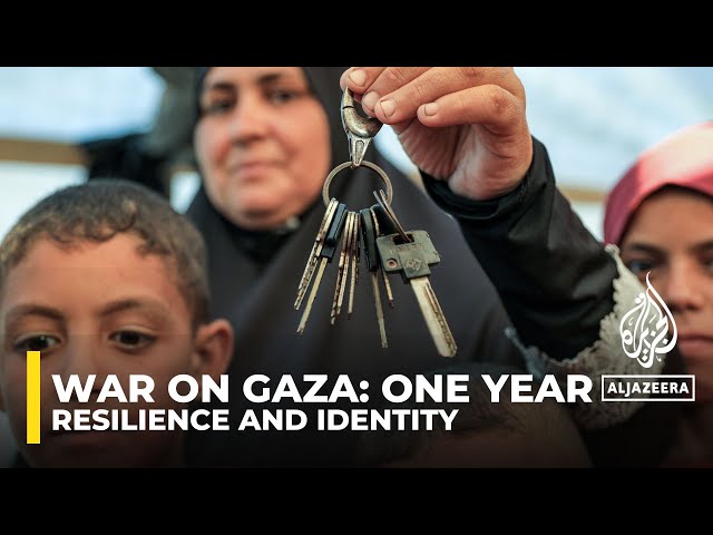 ⁣One year of Israel’s war on Gaza: Resilience and identity