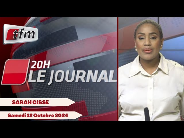 ⁣JT Français 20h du 12 Octobre 2024 présenté Sarah CISSE