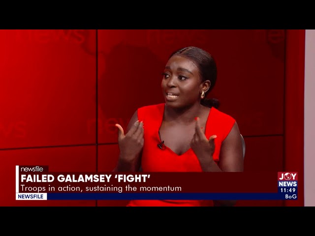 ⁣#StopGalamseyNow Demo: I spent a little over 14 days in police cells - Felicity Nelson