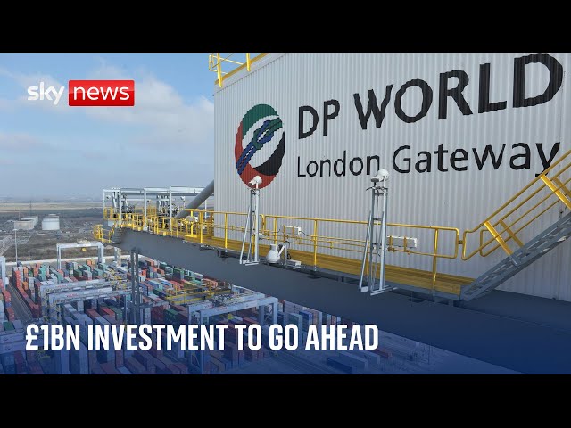 ⁣P&O Ferries owner's £1bn investment in UK will go ahead despite transport sec calling for b