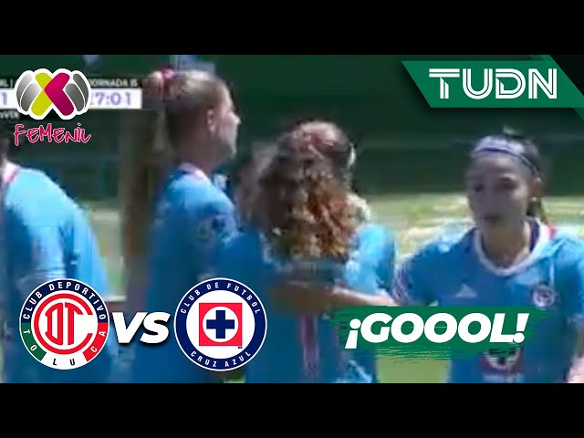 ⁣¡Carmona peleó hasta el final y empató! | Toluca 1-0 Cruz Azul | Liga Mx Femenil AP2024-J15 | TUDN