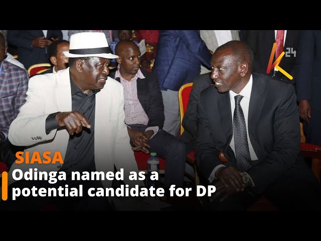 ⁣Odinga named among potential candidates to replace deputy president Rigathi Gachagua