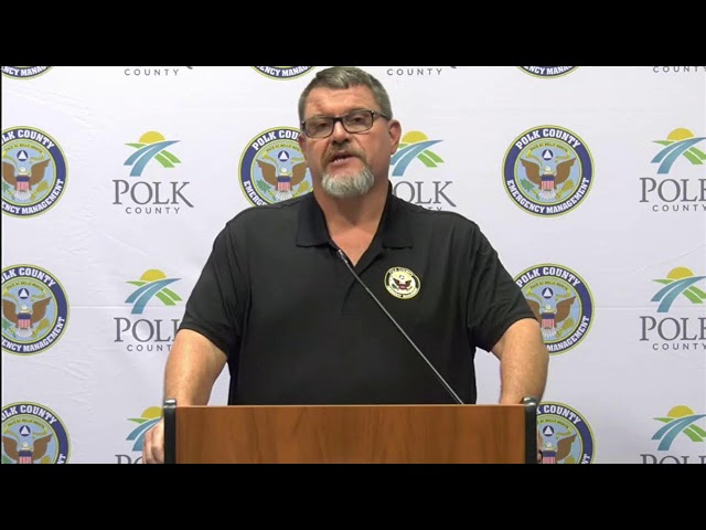 ⁣WATCH LIVE: Polk County Officials give news conference on Hurricane Milton recovery