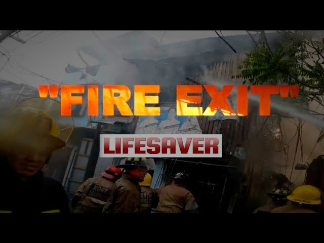 ⁣FIRE EXIT: Na-trap sa sunog. - LIFESAVER | Oct. 13, 2024