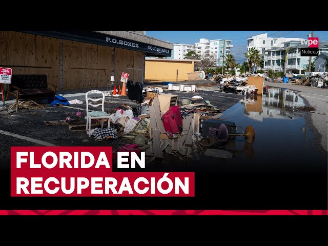 ⁣Florida en la tormenta: recuperación tras el huracán Milton y nuevos desafíos