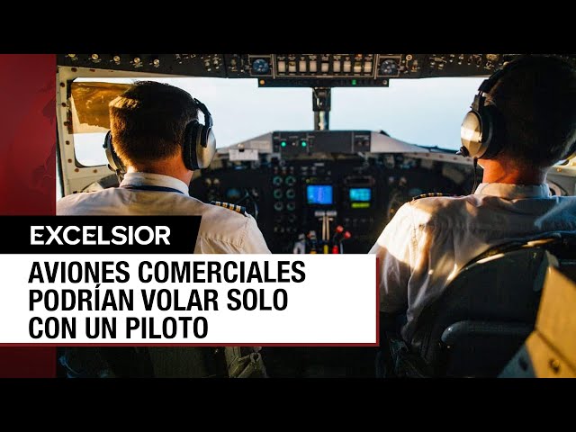 ⁣¿Será seguro los vuelos comerciales con un solo piloto?