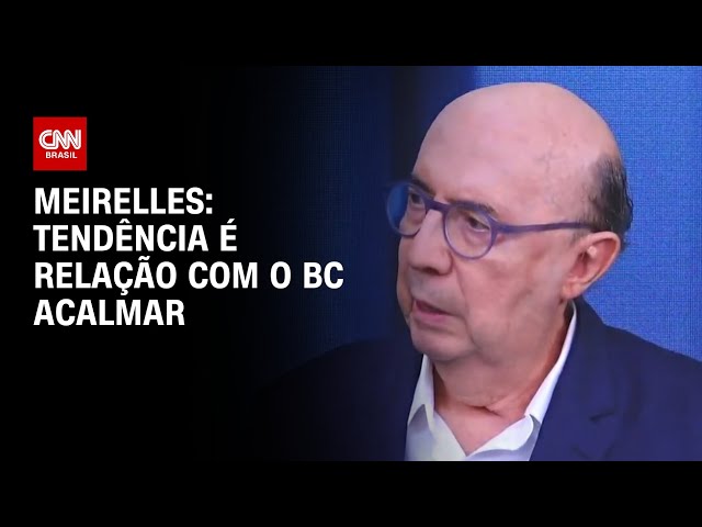 ⁣Meirelles: Tendência é relação com o BC acalmar | CNN ENTREVISTAS