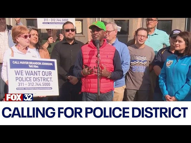 ⁣Group calling for additional Chicago police district on Southwest Side