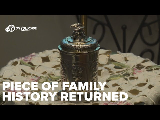 ⁣A historical heirloom returned to its family