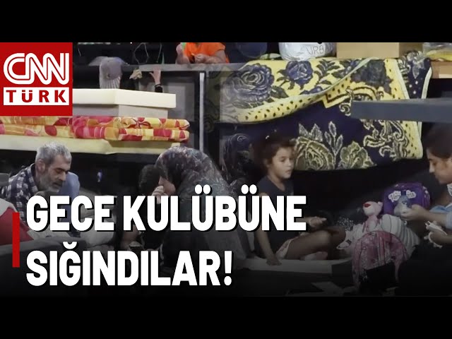 ⁣Gece Kulübü Lübnanlılara Sığınak Oldu! Bombalardan Kaçtılar, Gece Kulübüne Sığındılar