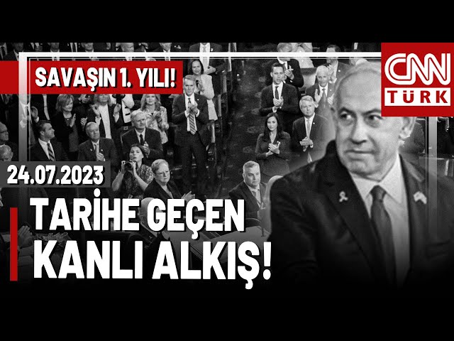 ⁣Tarihe Geçen UTANÇ Günü! Netanyahu Dakikalarca Ayakta Alkışlanmıştı! Gazze'de Savaş 1. Yılında.