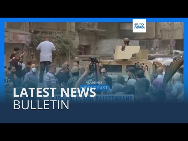 ⁣Latest news bulletin | October 13th – Morning