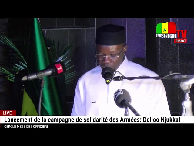 ⁣[LIVE] Ousmane SONKO / Lancement de la campagne de solidarité des Armées: Delloo Njukkal