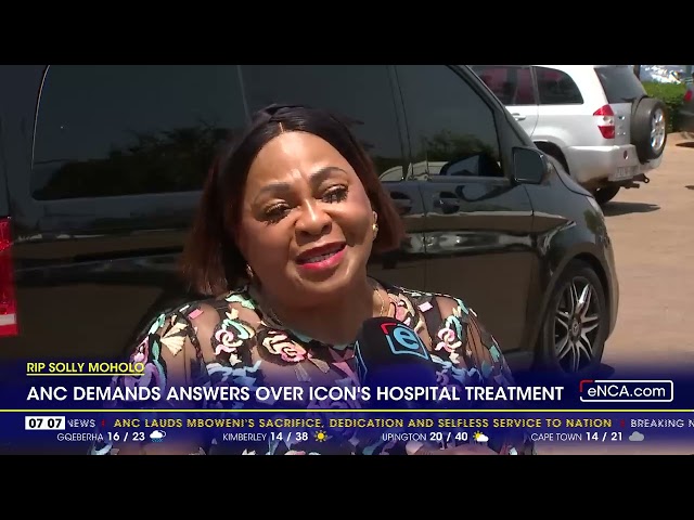 ⁣RIP Solly Moholo | ANC demands answers over icon’s hospital treatment