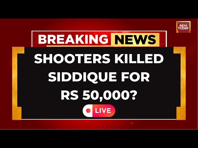 ⁣Baba Siddique LIVE: Cops Confirm 'Contract Killing' In Baba Siddique's Murder | India