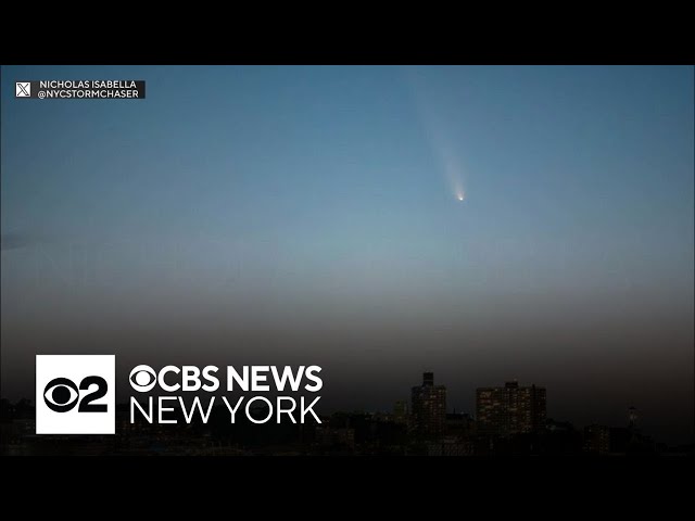 ⁣Tri-State Area stargazers catch glimpse of rare comet