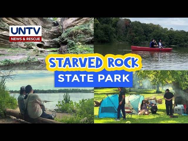 ⁣Starved Rock State Park: perfect spot for camping, hiking & other outdoor activities | Trip Ko T