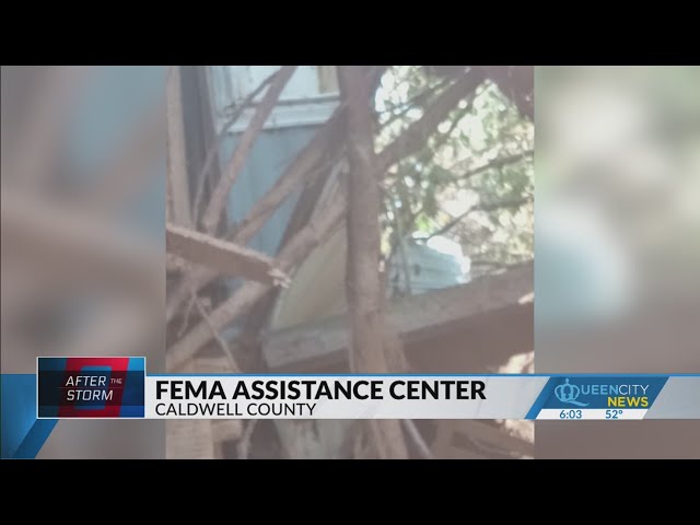 ⁣FEMA opens disaster resource center in Caldwell County