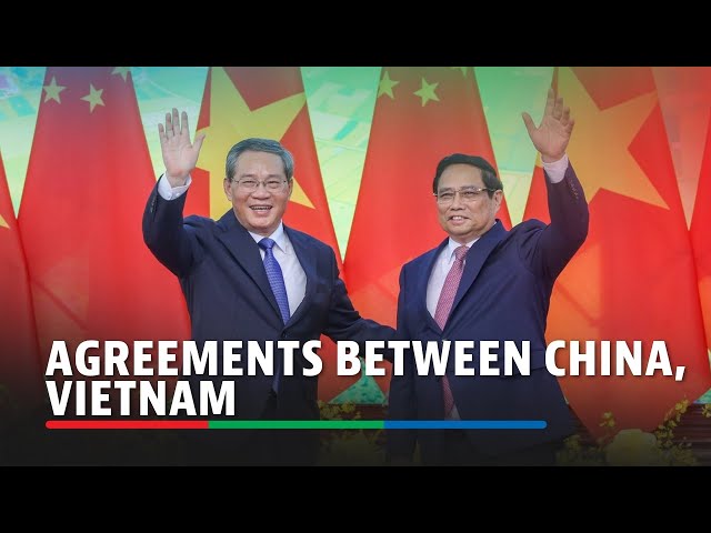 ⁣Vietnam, China sign 10 documents during Chinese Premier's visit to Hanoi | ABS-CBN News