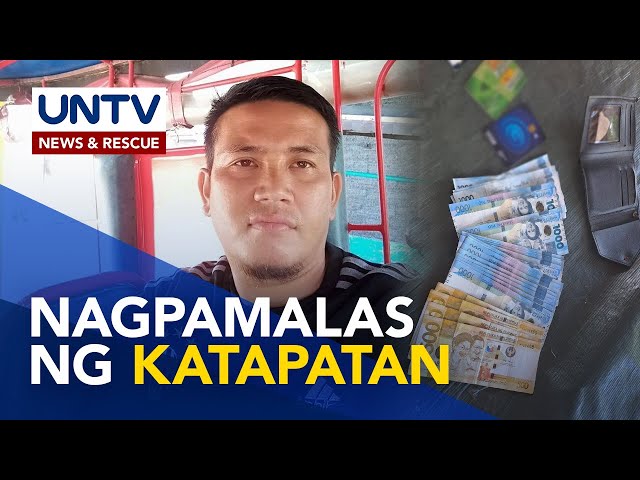 ⁣Tricycle driver sa Eastern Samar, nagsauli ng wallet na may lamang P22,000 | Something Good