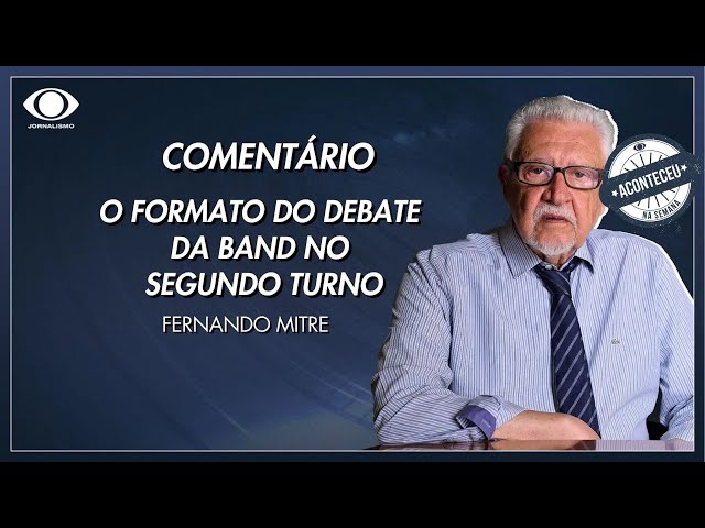 ⁣Aconteceu na Semana | Mitre: o formato do debate da Band