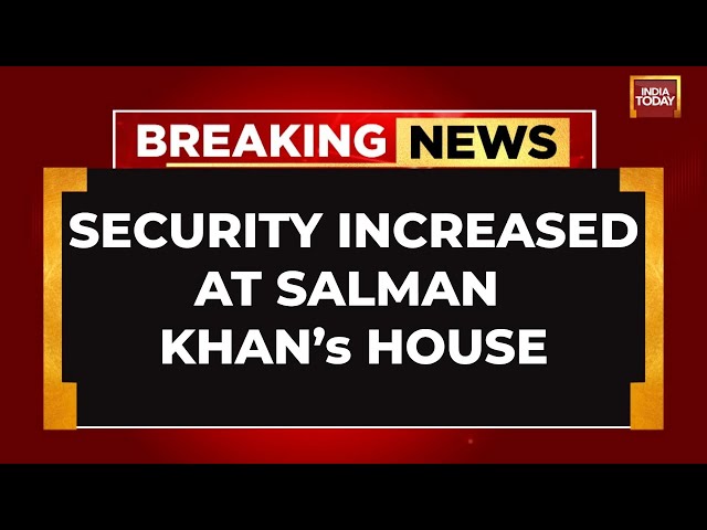 ⁣BREAKING NEWS: Salman Khan's House Turns Into A Fortress After Baba Siddique Killing