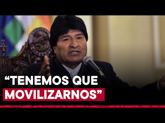 ⁣Expresidente Evo Morales amenaza con bloquear Bolivia si la Fiscalía lo captura