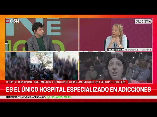 ⁣TRABAJADORES del HOSPITAL BONAPARTE: "PRETENDEN un CAMBIO CULTURAL"