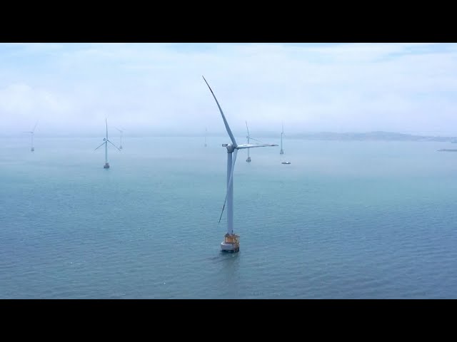 ⁣China completes building world's largest 26-MW offshore wind turbine