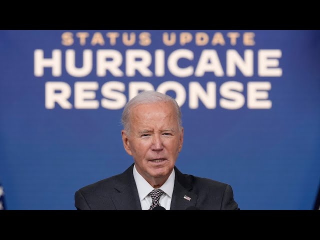 ⁣LIVE: Biden delivers remarks from Florida on Hurricane Milton aftermath | NBC News