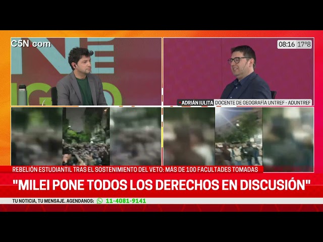 ⁣ENTREVISTA a DOCENTES UNIVERSITARIOS por el CONFLICTO con el GOBIERNO