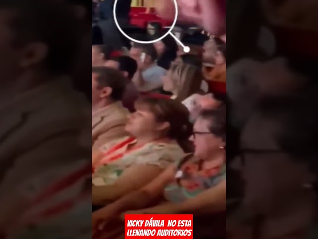 ⁣VICKY DÁVILA  NO ESTA LLENANDO AUDITORIOS, QUEDA EN EVIDENCIA