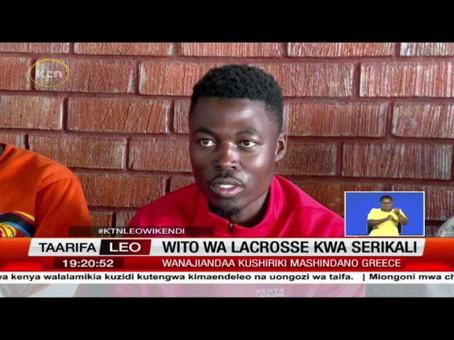 ⁣Wachezaji wa Lacrosse watoa wito kwa serikali kuwapiga jeki