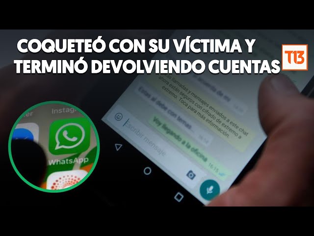 ⁣Estafador robó cuentas y terminó "coqueteando" a víctima