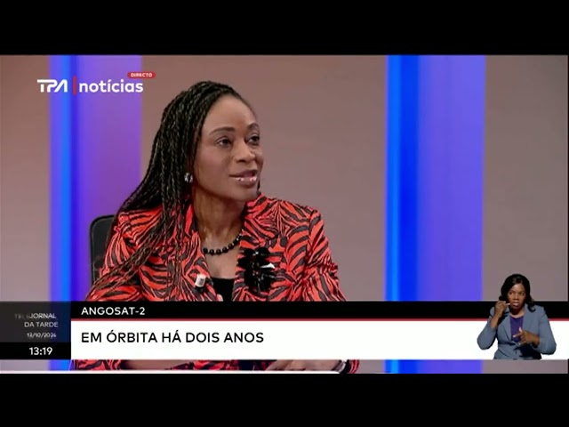 ⁣ANGOSAT-2 em órbita há dois anos