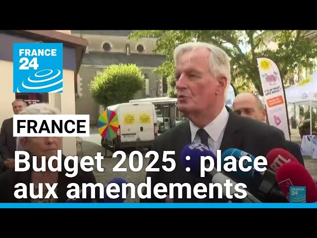 ⁣Projet de budget 2025 en France : place aux amendements • FRANCE 24